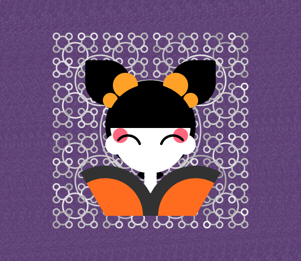 Kimono Doll #7 static token preview