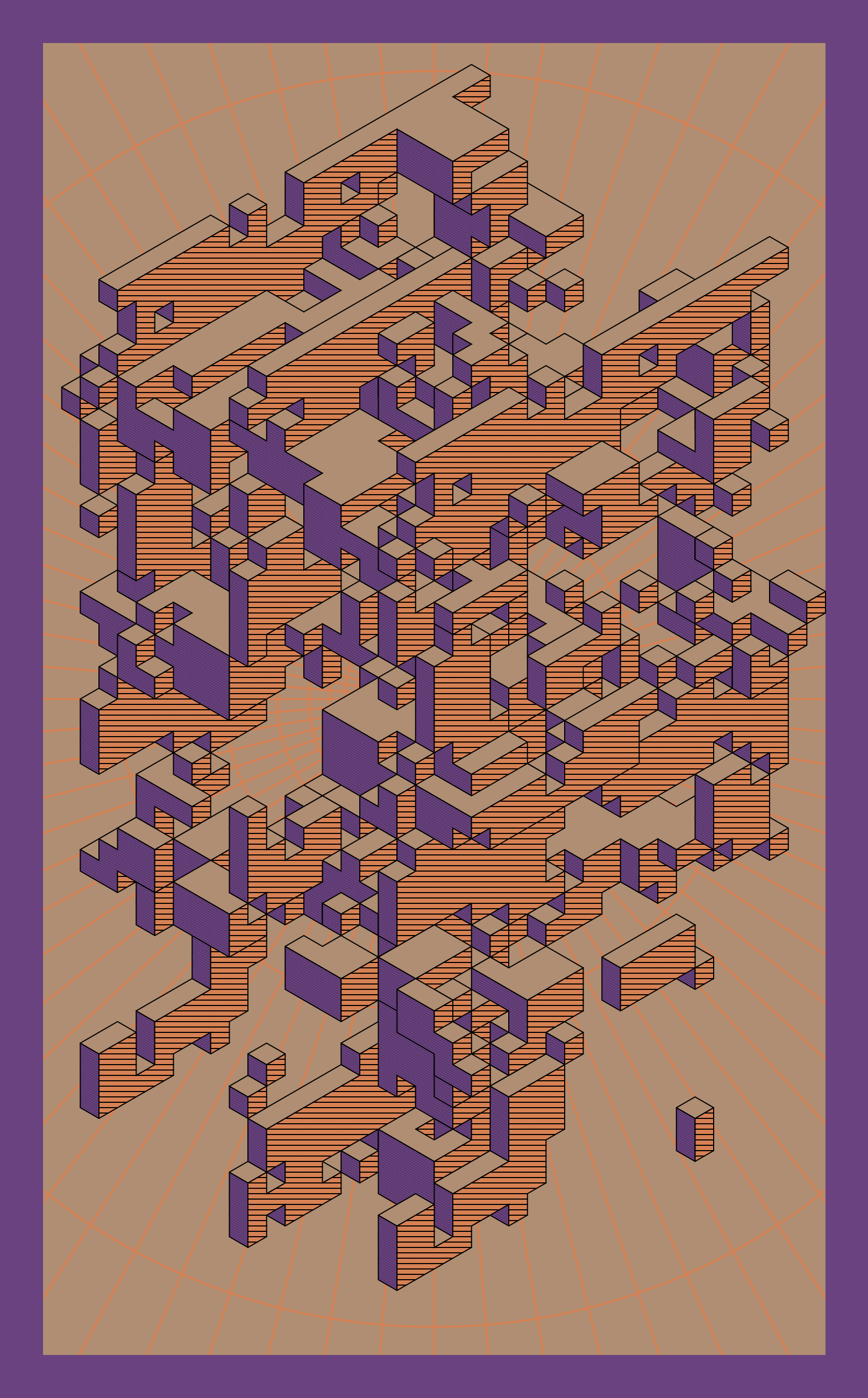 Corroding Cubes #24 static token preview