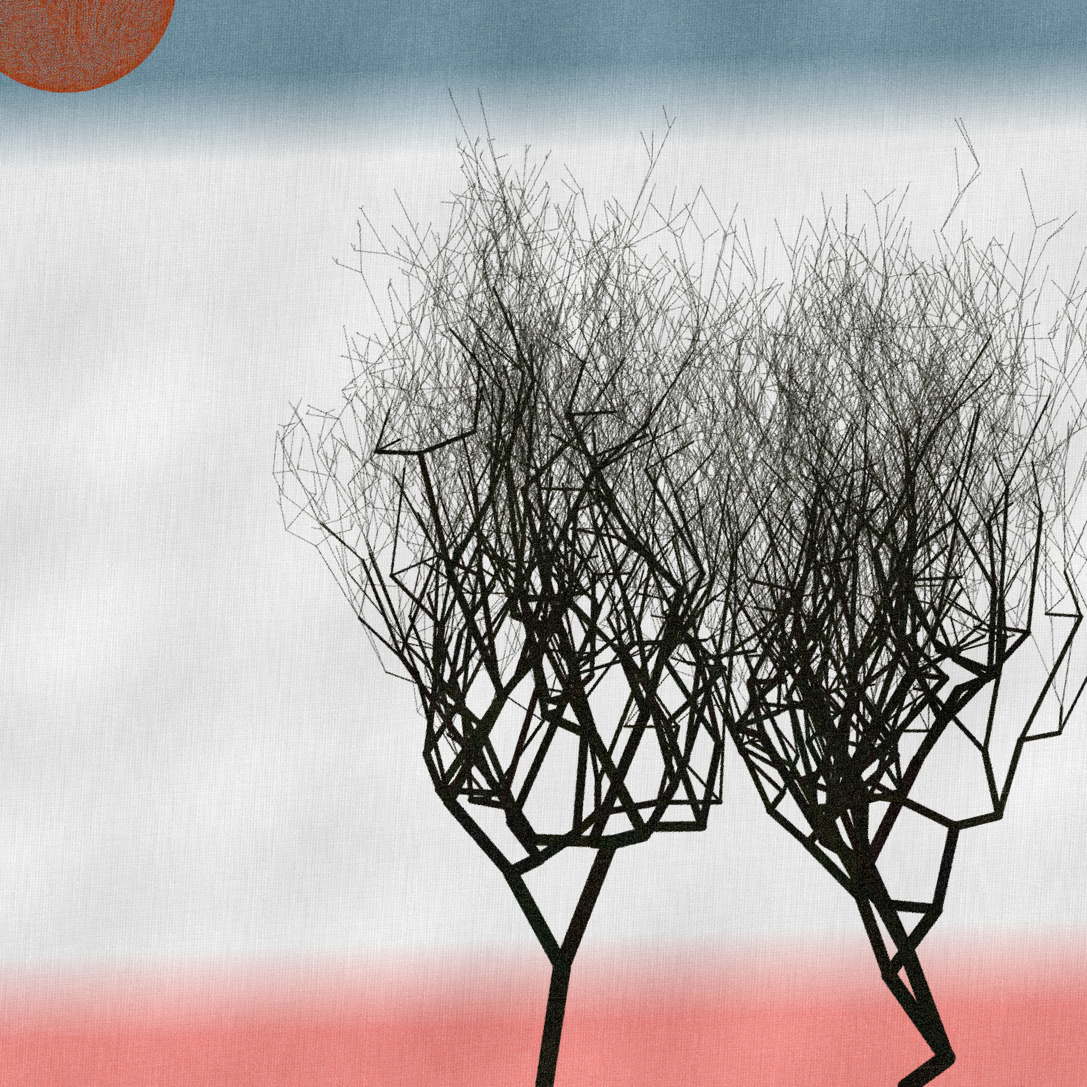 Three dead trees on earth #8 static token preview