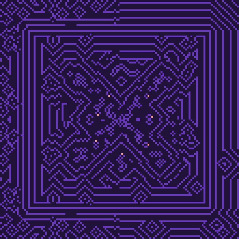 Tegodego Flow Maps Generator #15 static token preview