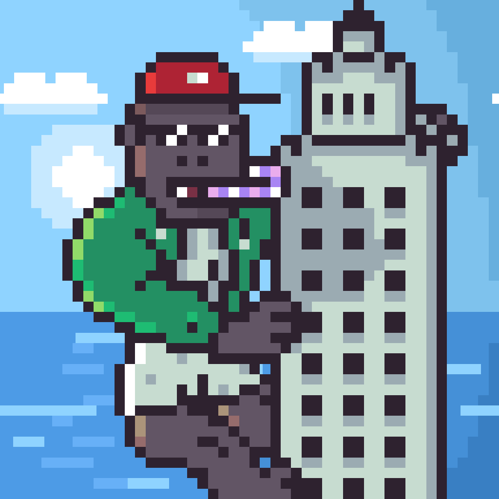 pixel-kong #8 static token preview