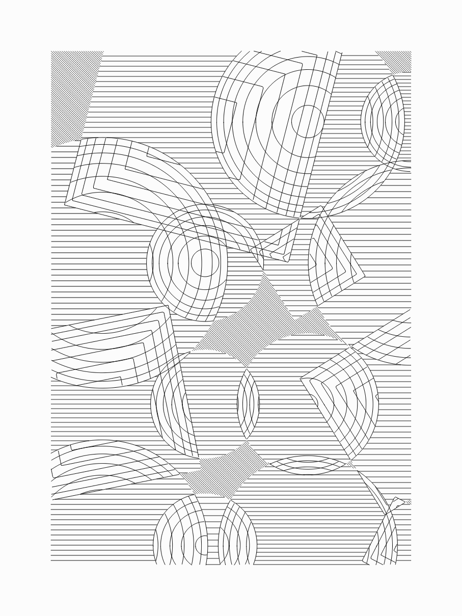 Entangled shapes #10 static token preview