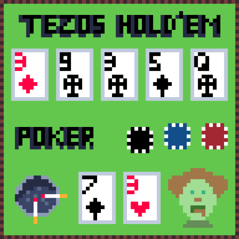 Tezos Hold'em Poker #13 static token preview