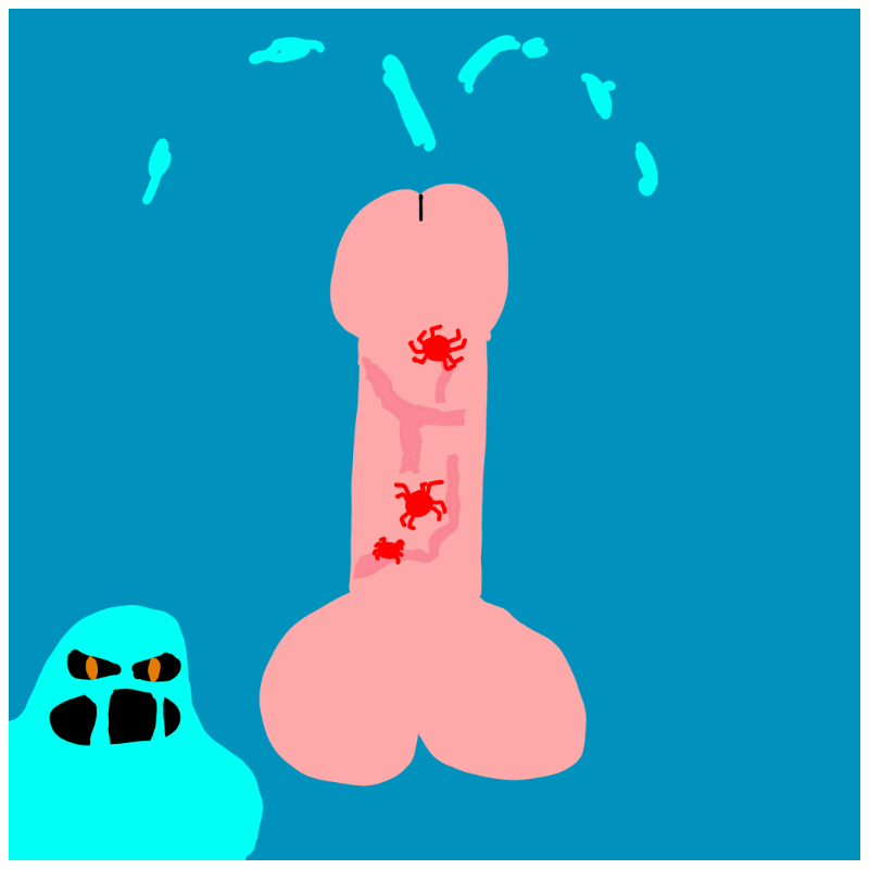 Decayed Dickgenerative Art #24 static token preview