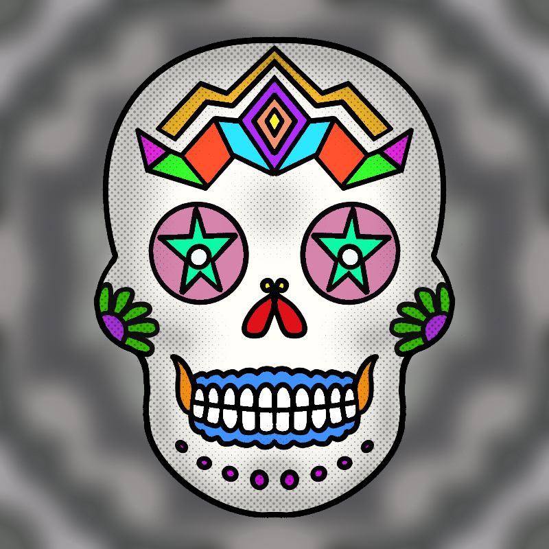 Sugar Skulls #23 static token preview