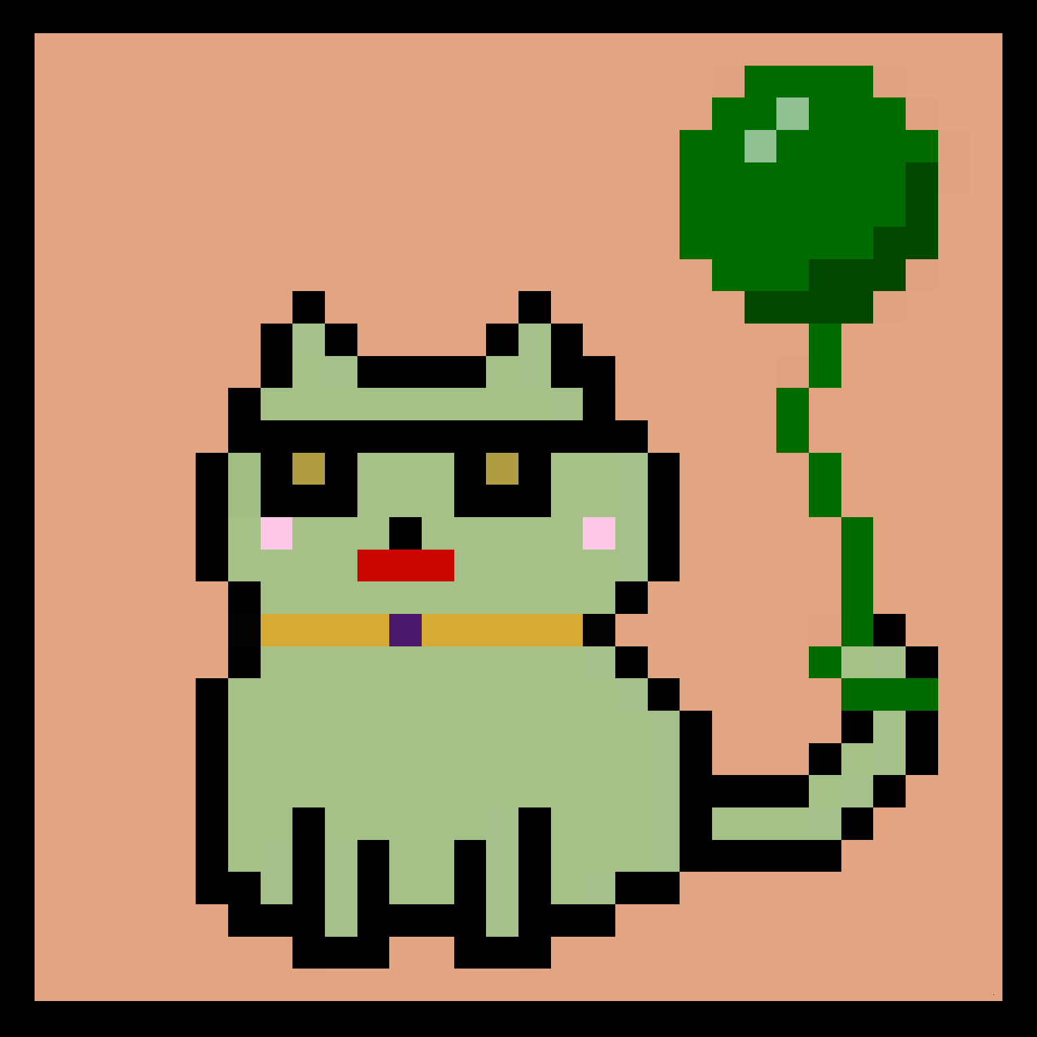 Lazy Kitties #328 static token preview