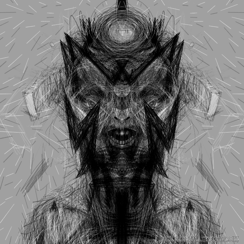 One Tezo Drawings_257+ #10 static token preview