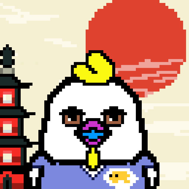 pxlChicks Japonica #1 static token preview