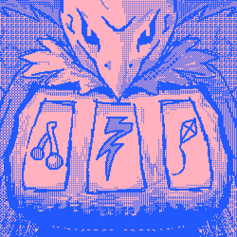 Demon Lucky #14 static token preview