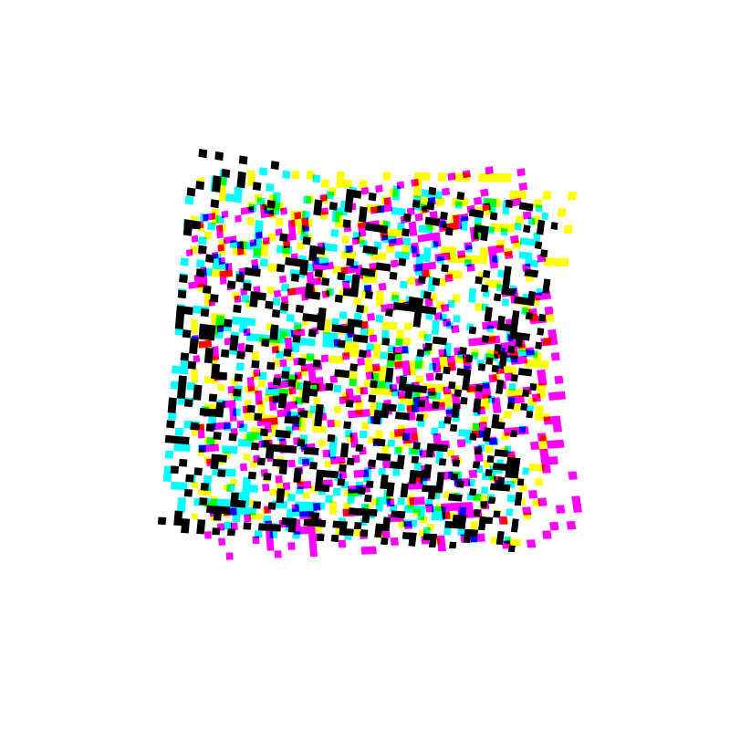 CMYK Decay #12 static token preview