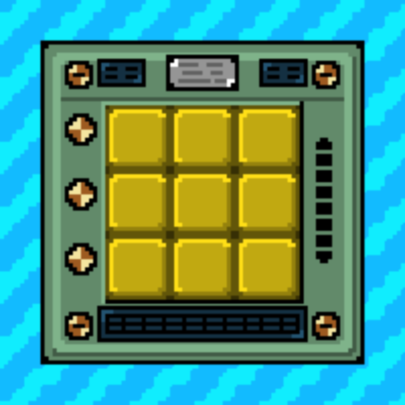 generated numpad drumpad #18 static token preview