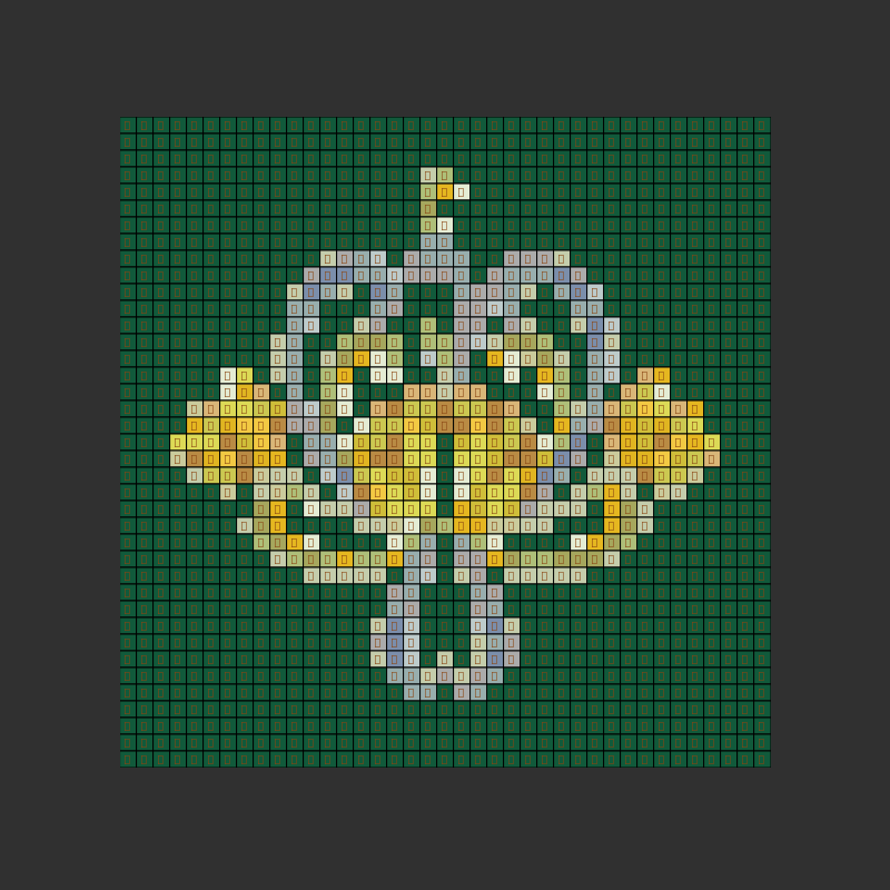 Rosemaling I #141 static token preview