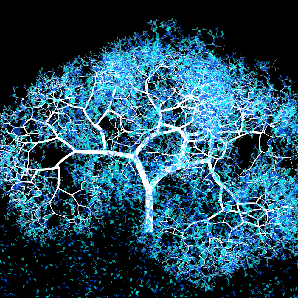 Bézier Bloom #2 static token preview