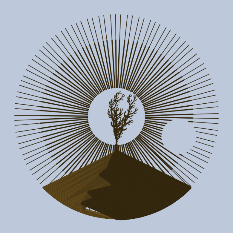 Circular Landscape #16 static token preview