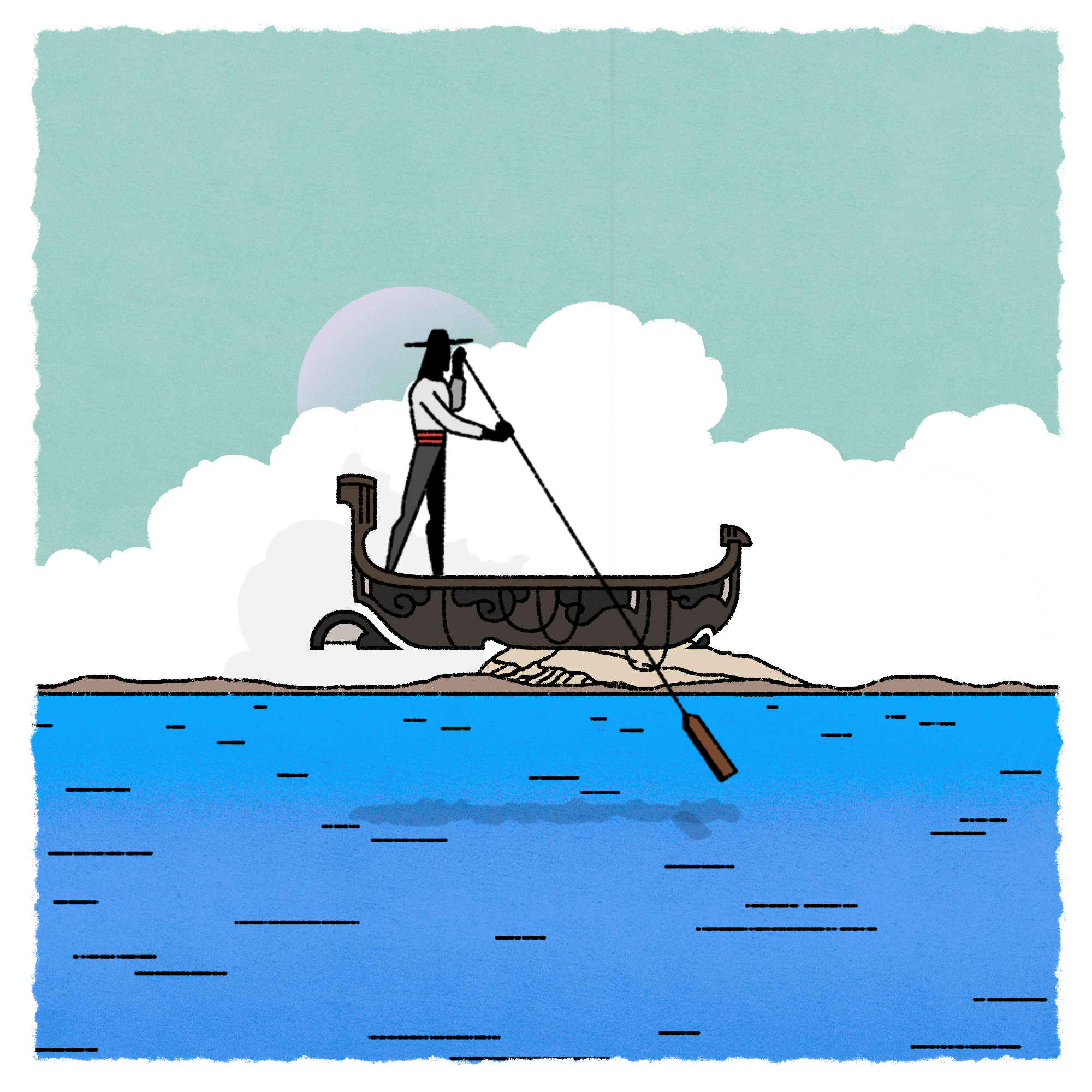 Travelling Gondola #19 static token preview