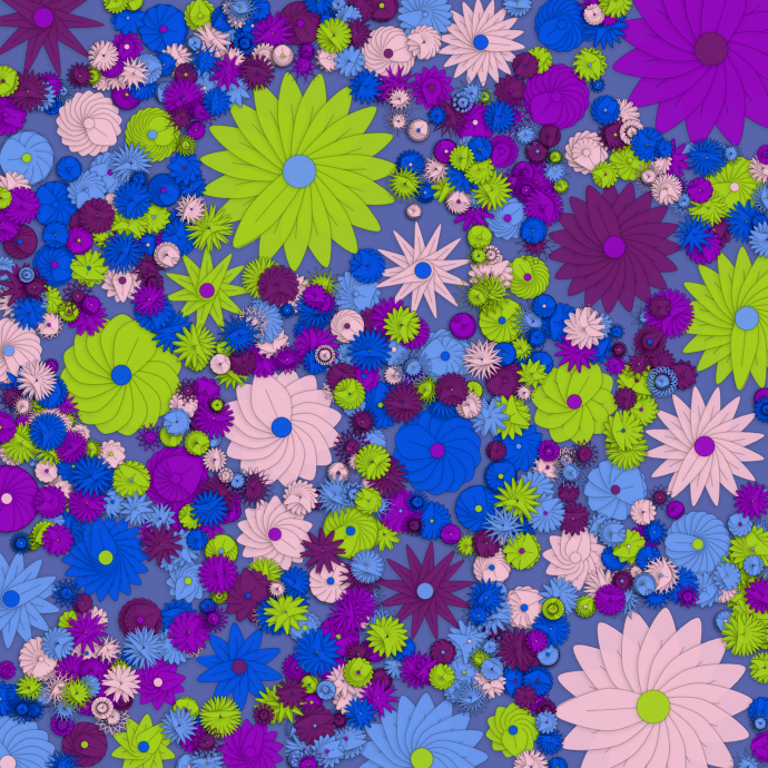 Flower garden #10 static token preview