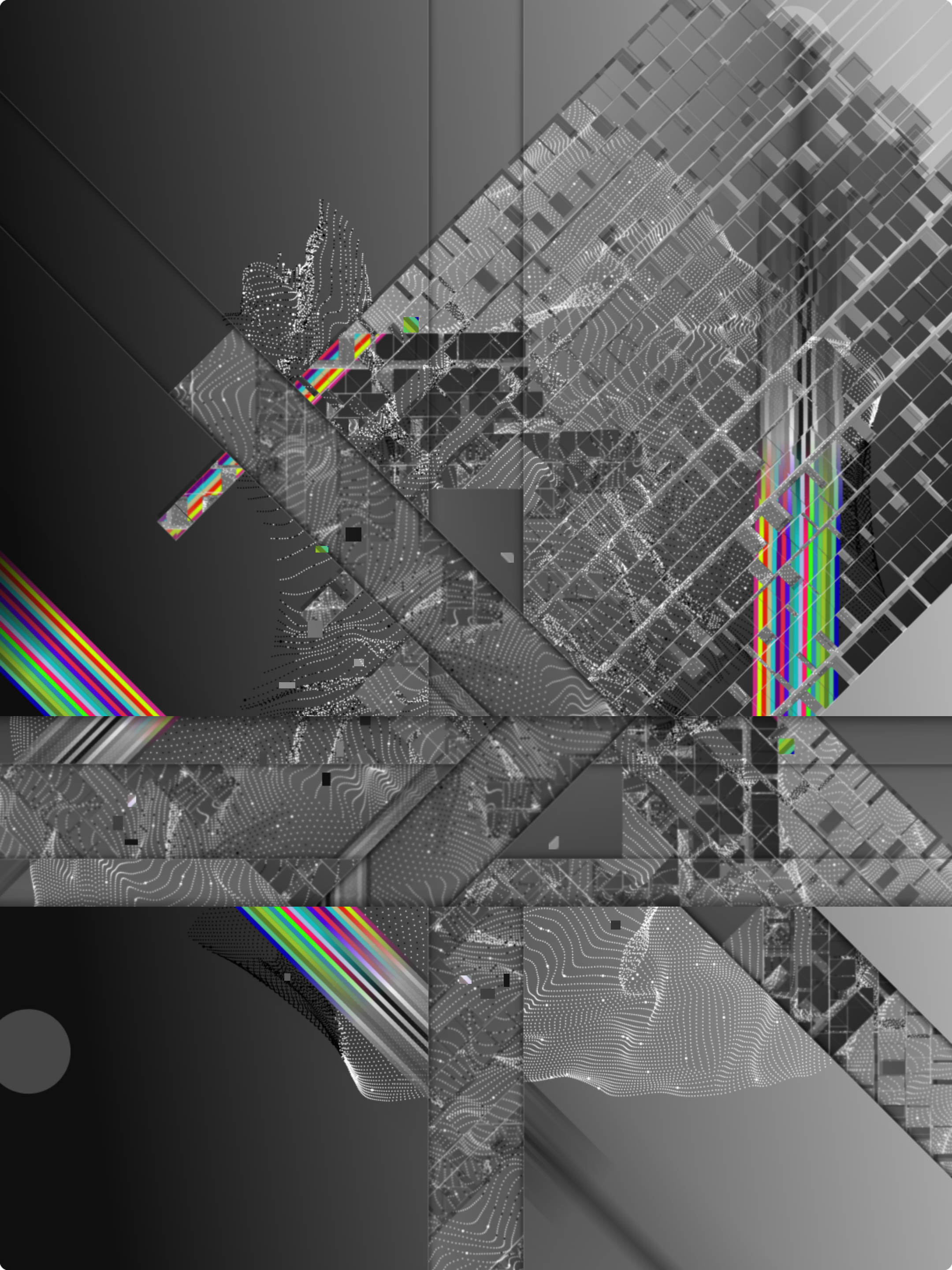 Fronteras en abstracto #21 static token preview