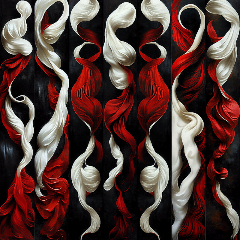 AI Red Hair #9 static token preview