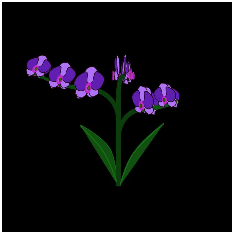 Meta Flower 13 - Orchids #3 static token preview
