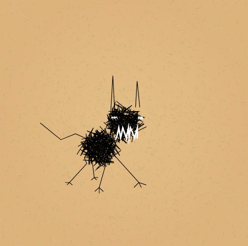 Scribble Kittens #8 static token preview