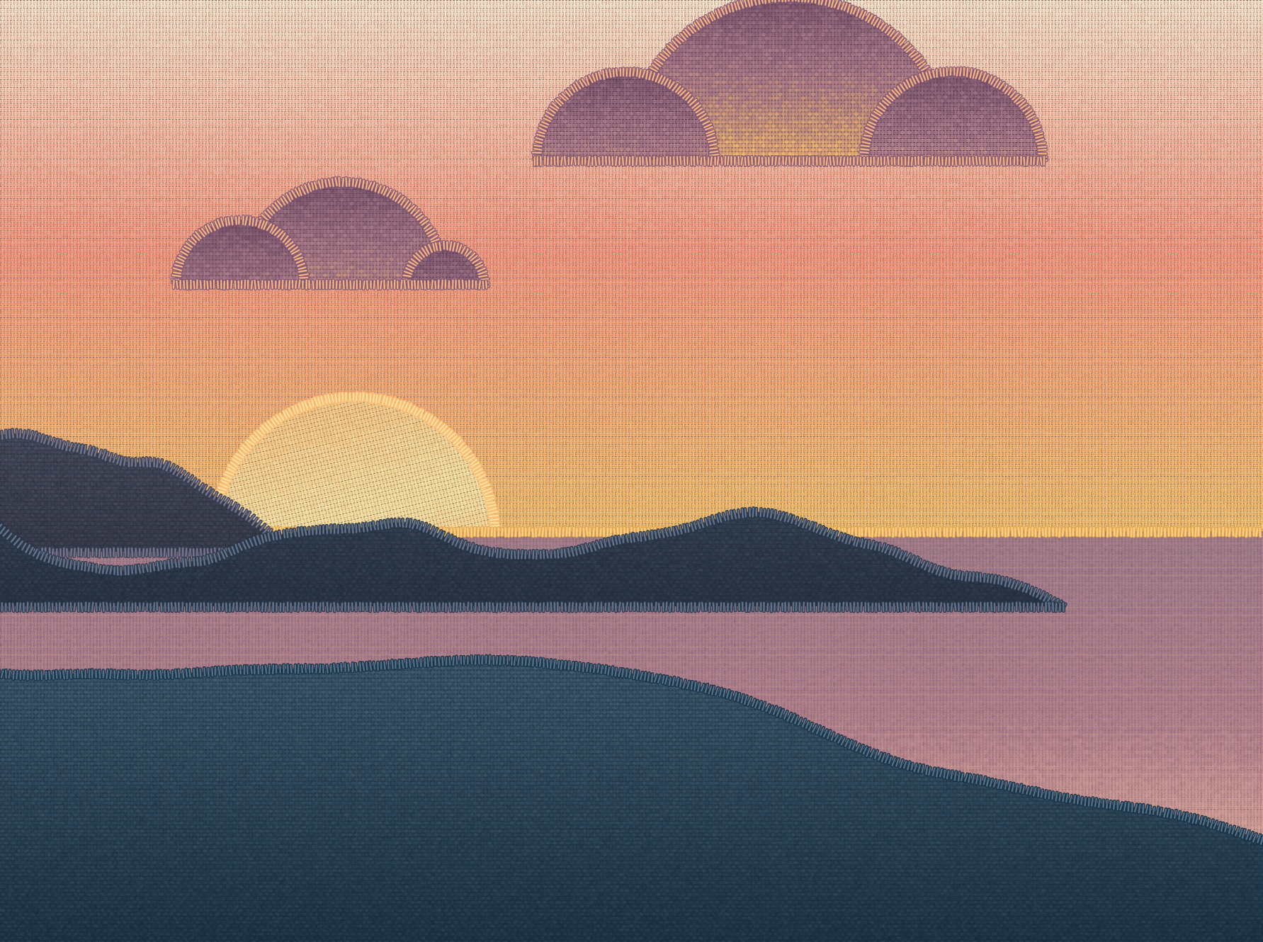 Applique Seascape #13 static token preview