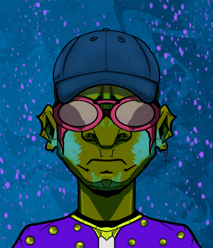 The alien who #23 static token preview