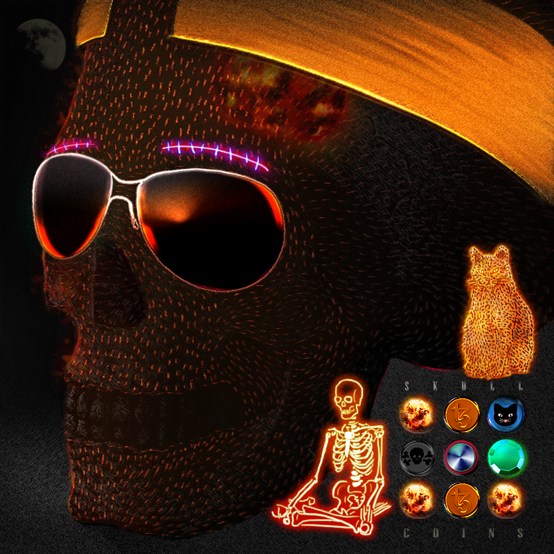 Scratch Skulls #19 static token preview