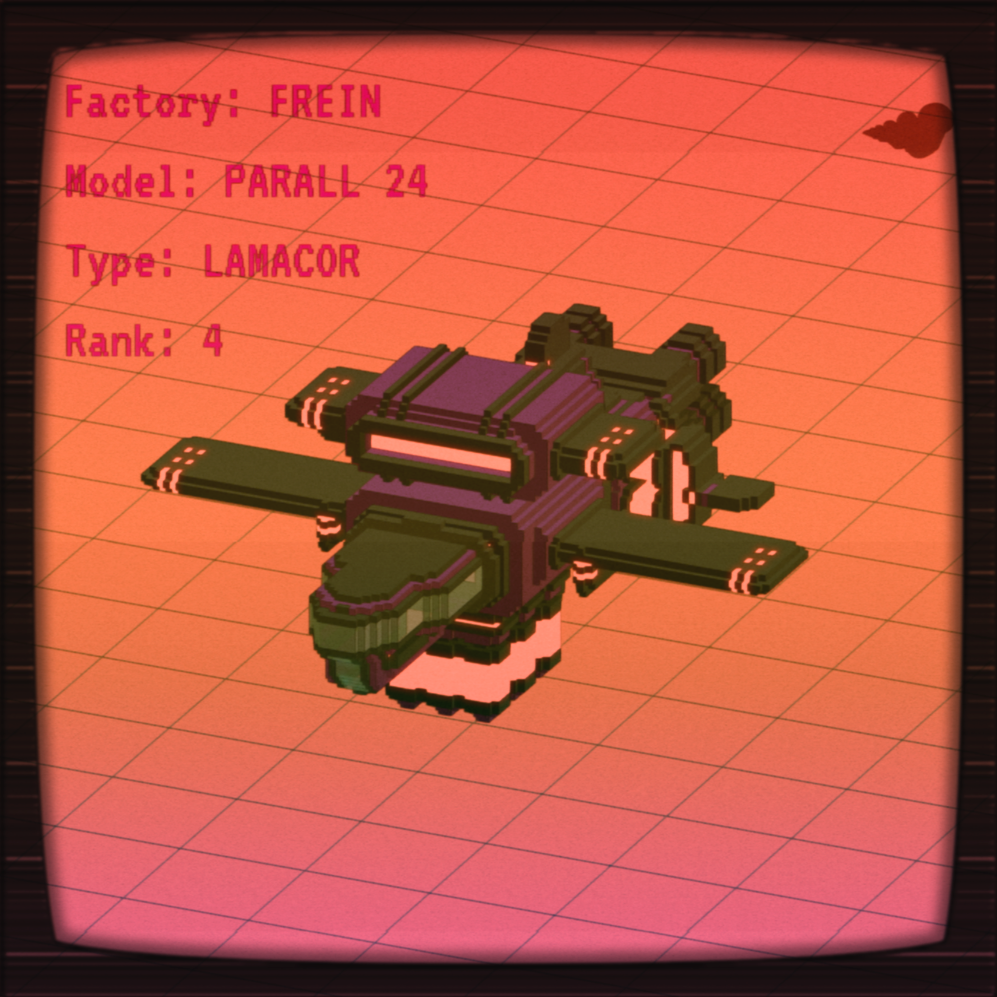 Spaceship Fair Rodeo #6 static token preview
