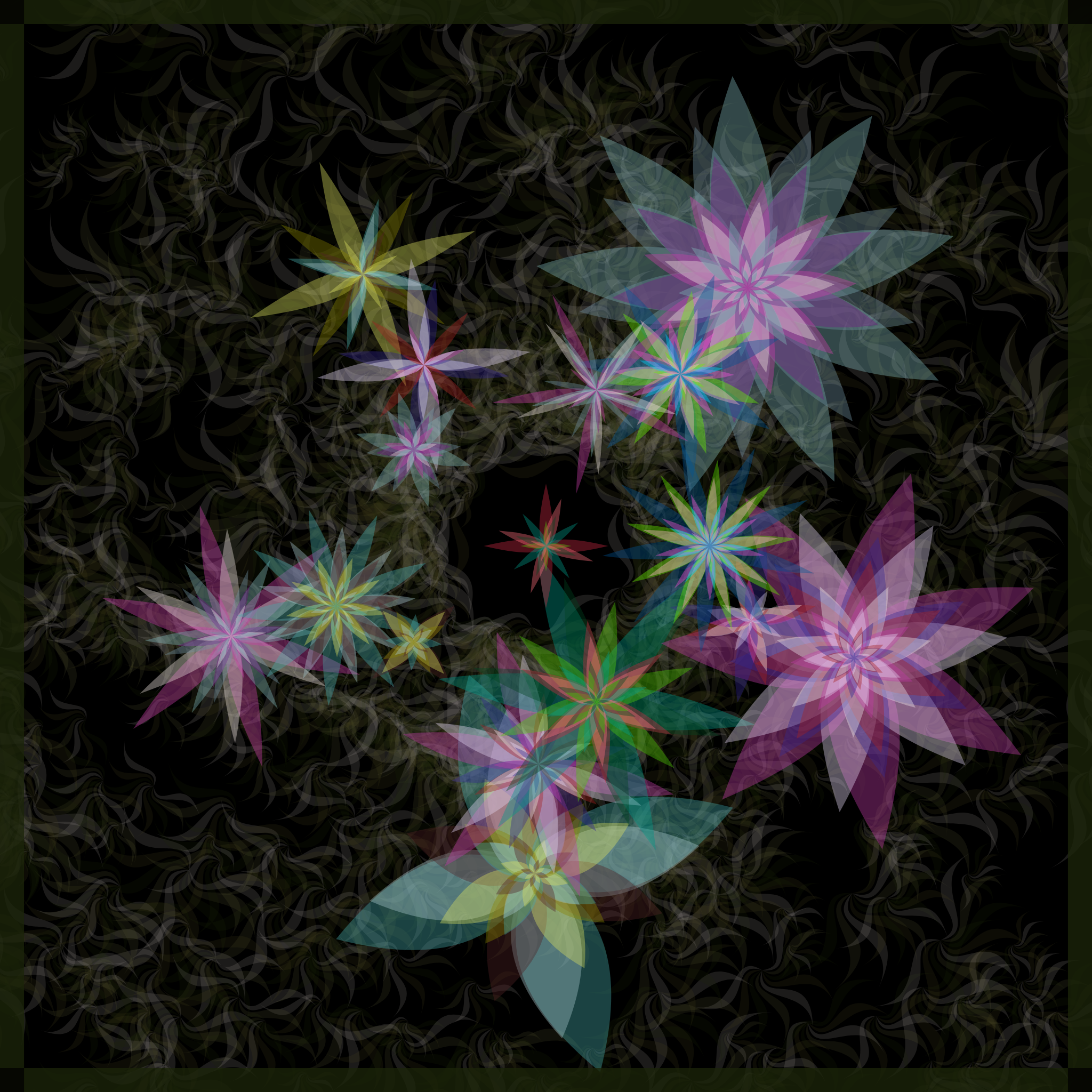 Bezier Garden #12 static token preview