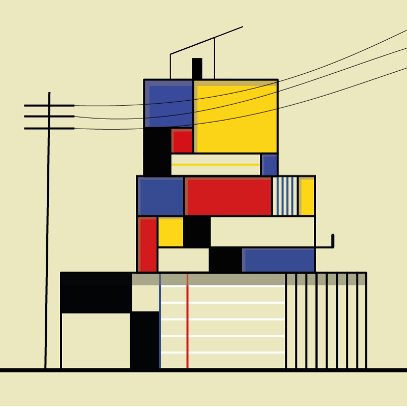 The Mondrian’s Houses #13 static token preview