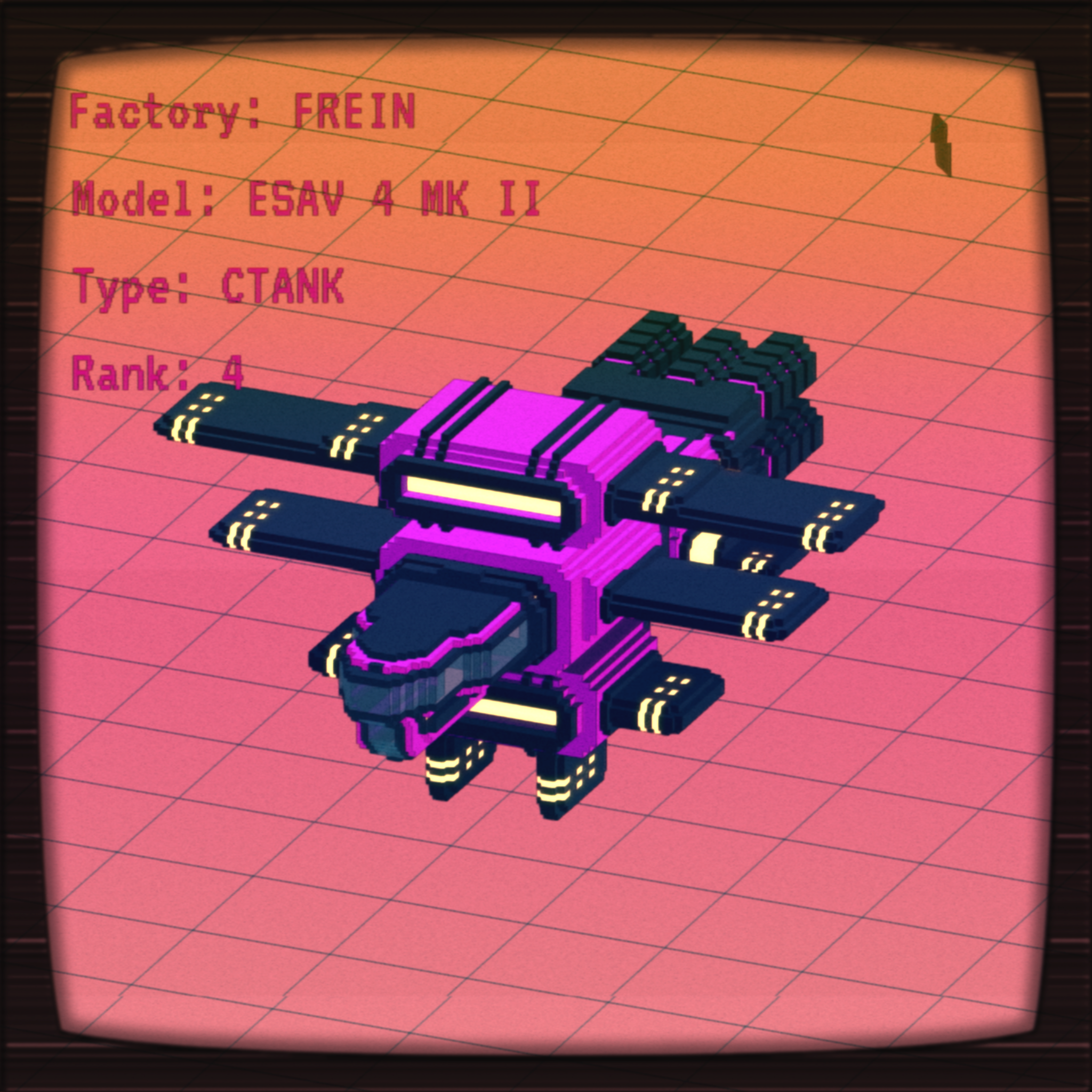 Spaceship Fair Rodeo #15 static token preview