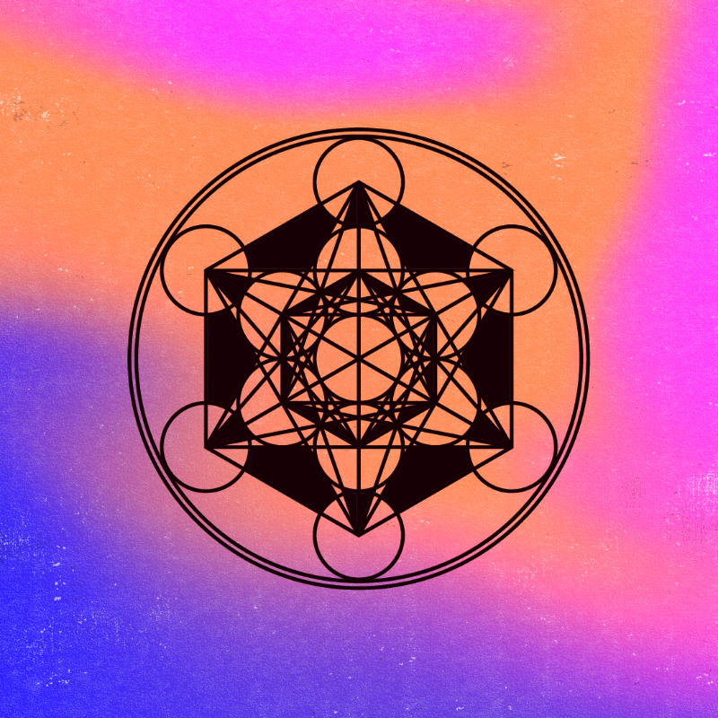 Sacred Geometry Oracle #5 static token preview