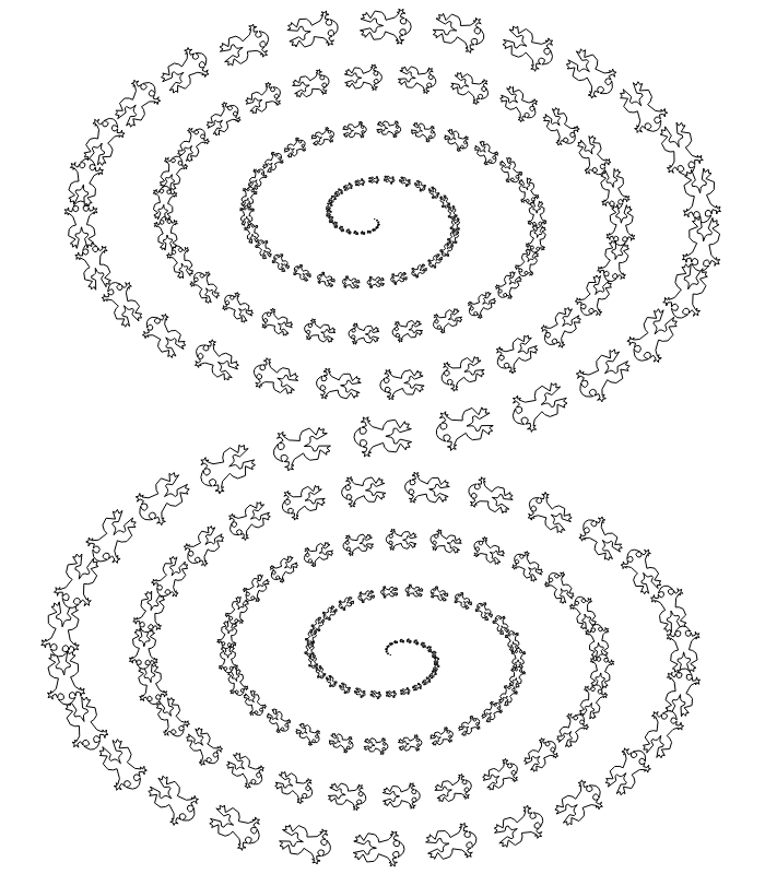 Creature Spirals #4 static token preview