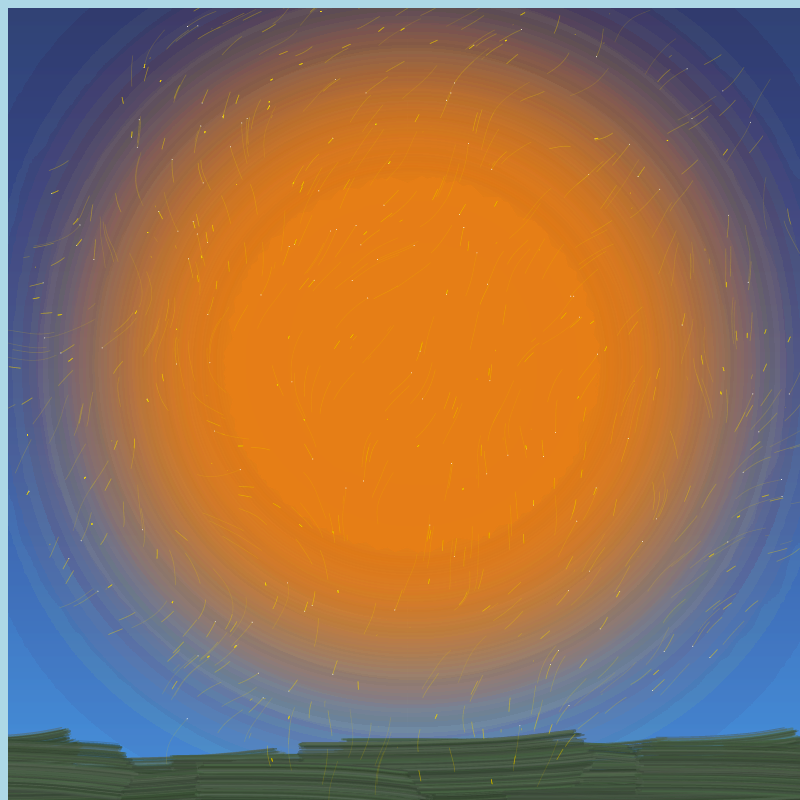 Perlin Sun #3 static token preview