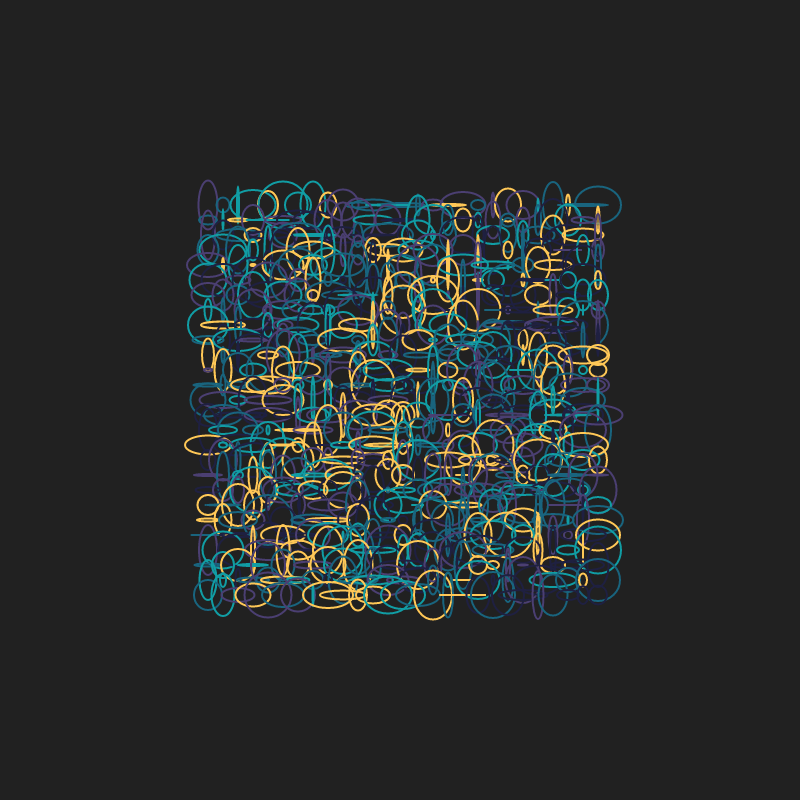 Scribbled Rings #1 static token preview