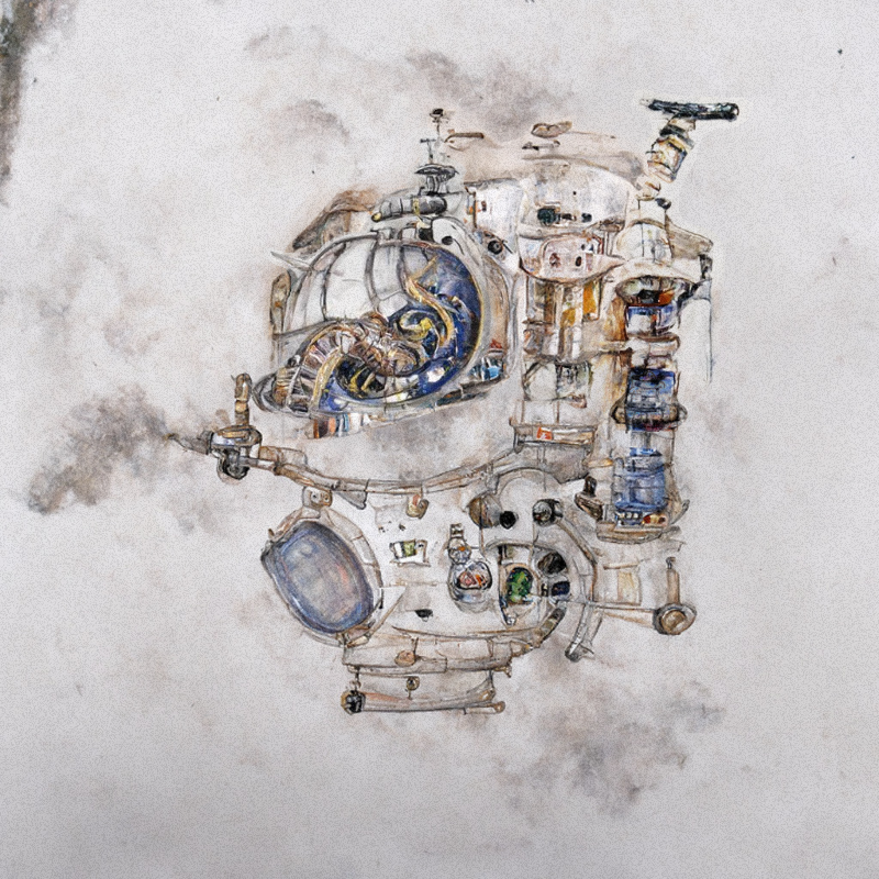 Utopian Space Castles #21 static token preview