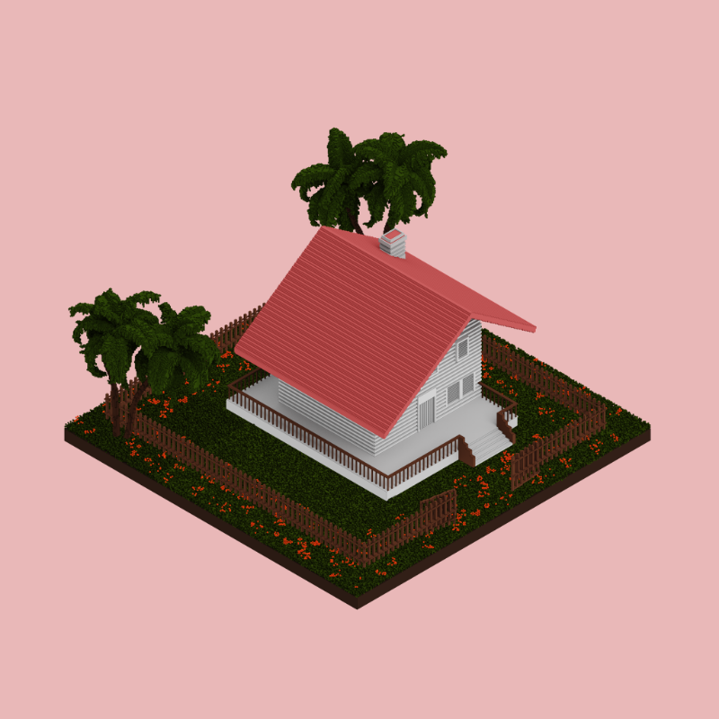 Pastel cottages #2 static token preview