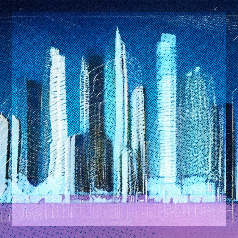 Permutation City #1 static token preview