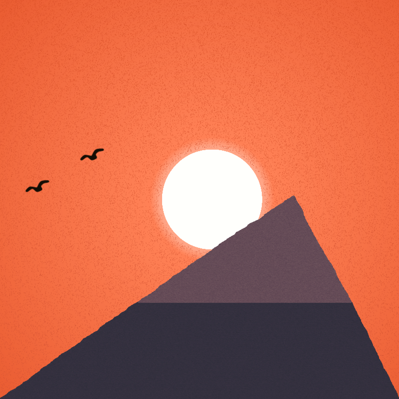 Sunset Serenity #11 static token preview