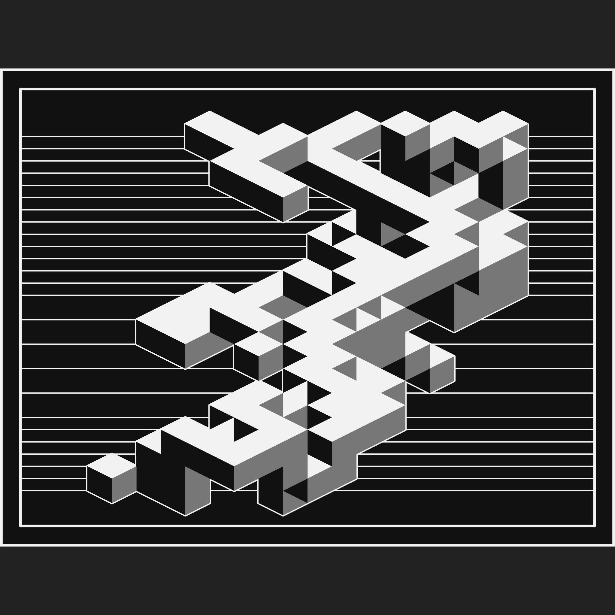 Cube on Cube #21 static token preview