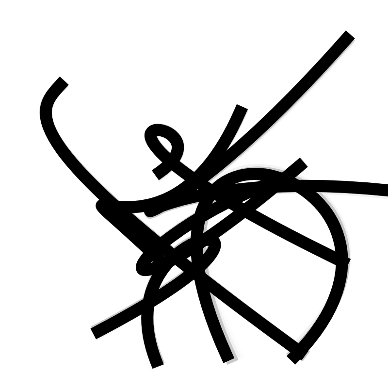 Frenetic Bezier Curves #1 static token preview