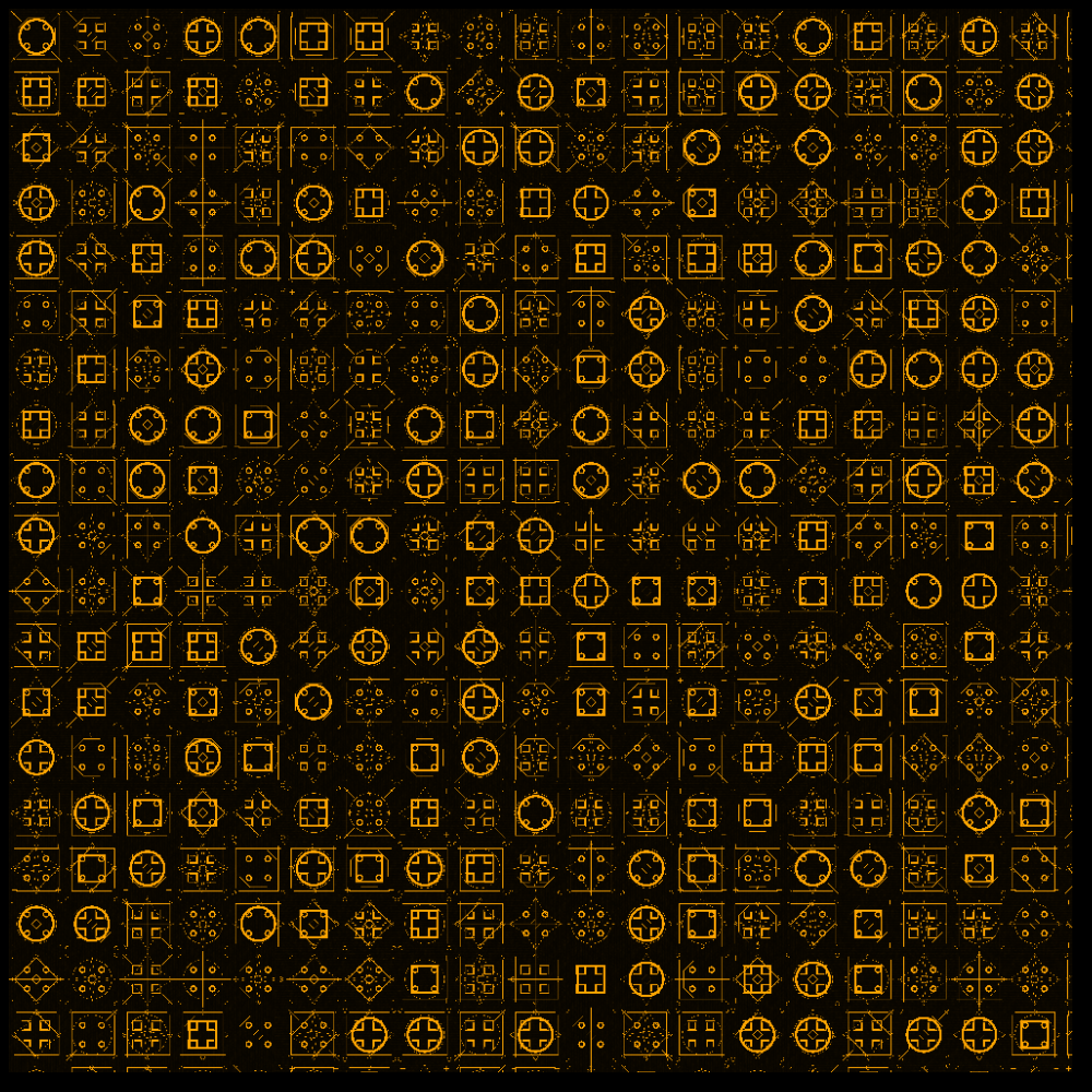 colorized_geometric_pattern #12 static token preview