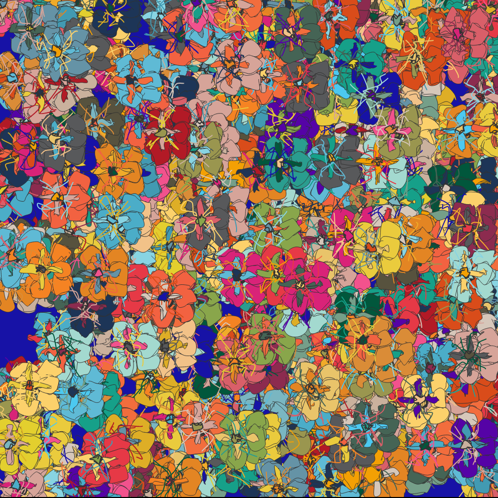 Floral Cacophony #21 static token preview