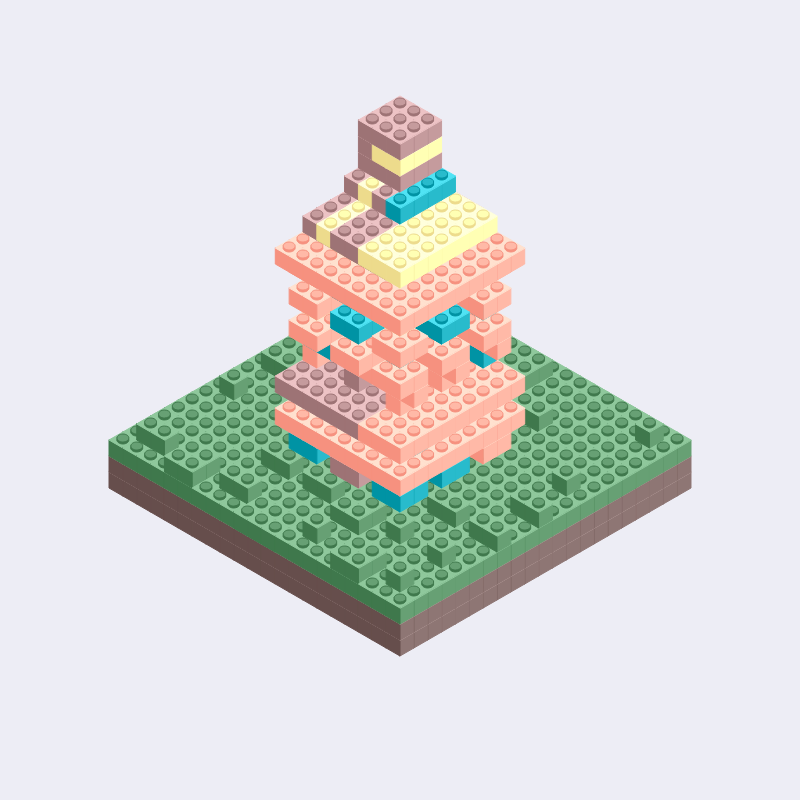 Plastic Town I #1 static token preview