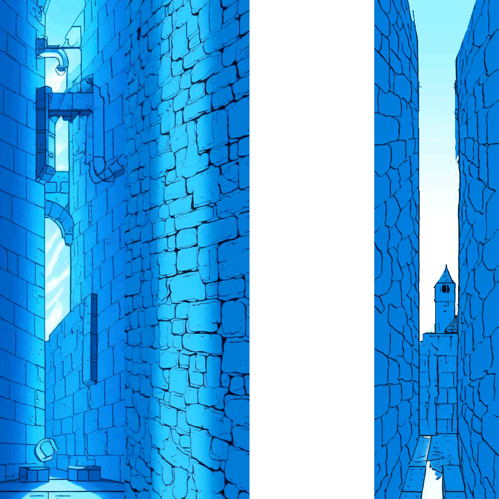 AI Narrow Alley #6 static token preview