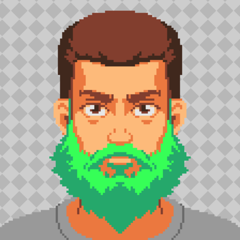 MO Beard #18 static token preview