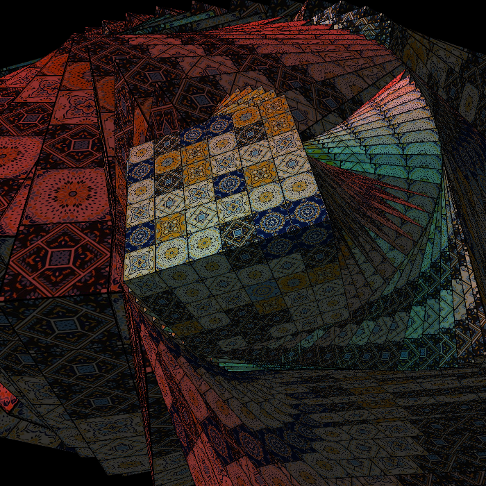 PSYCHEDELIC MOSAIC #15 static token preview