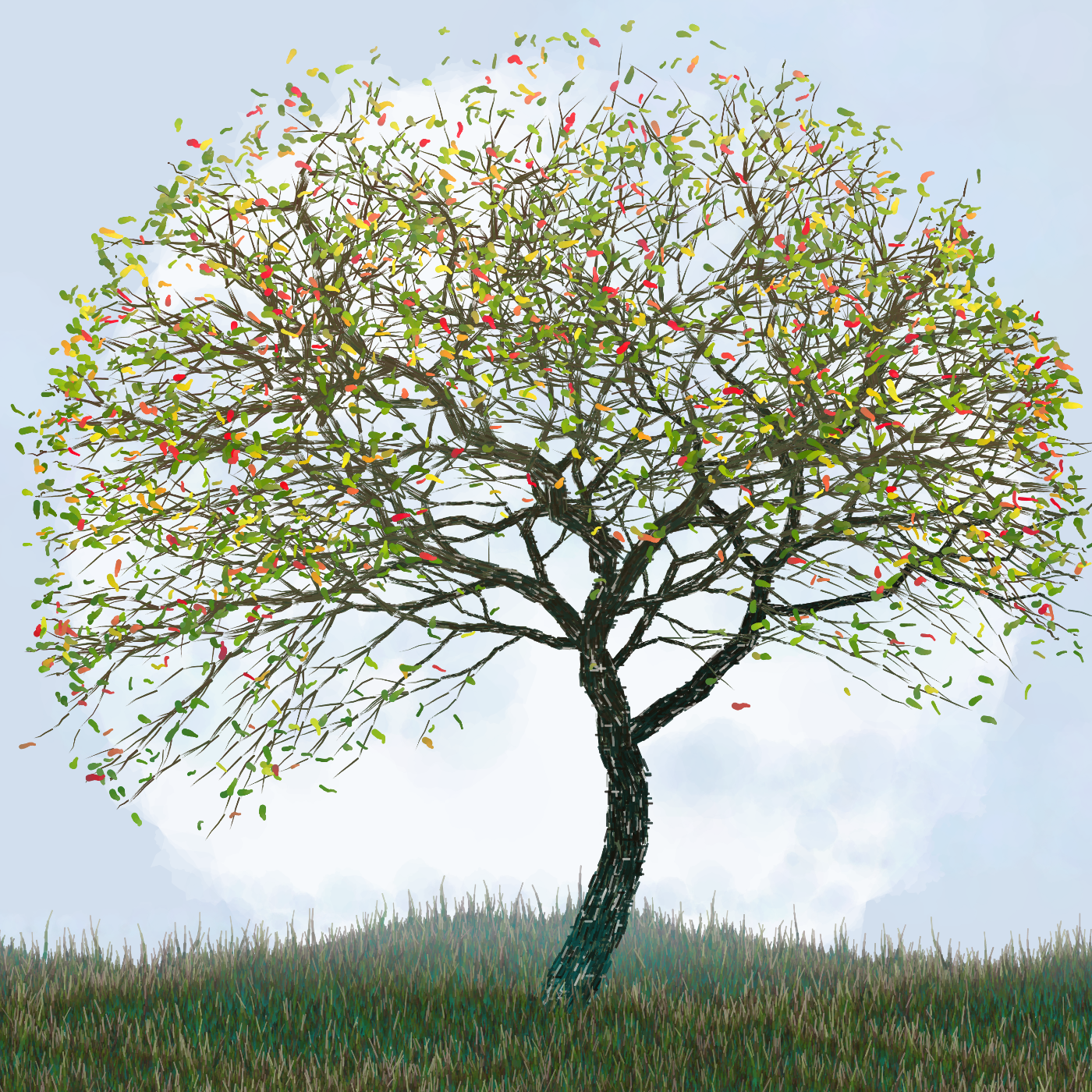 Ornamental Tree #128 static token preview