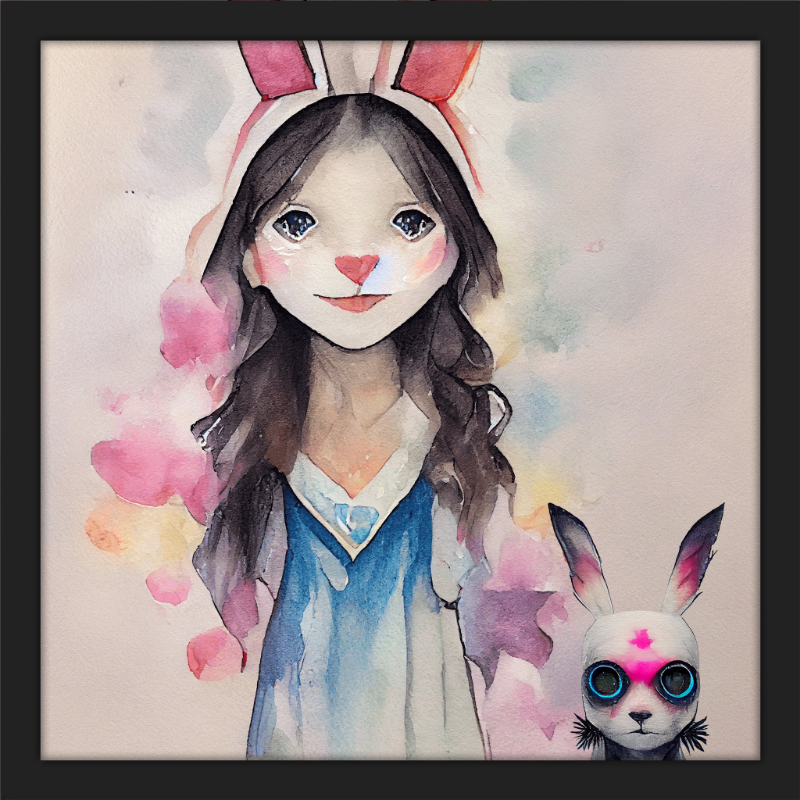 Alice and Rabbits #5 static token preview