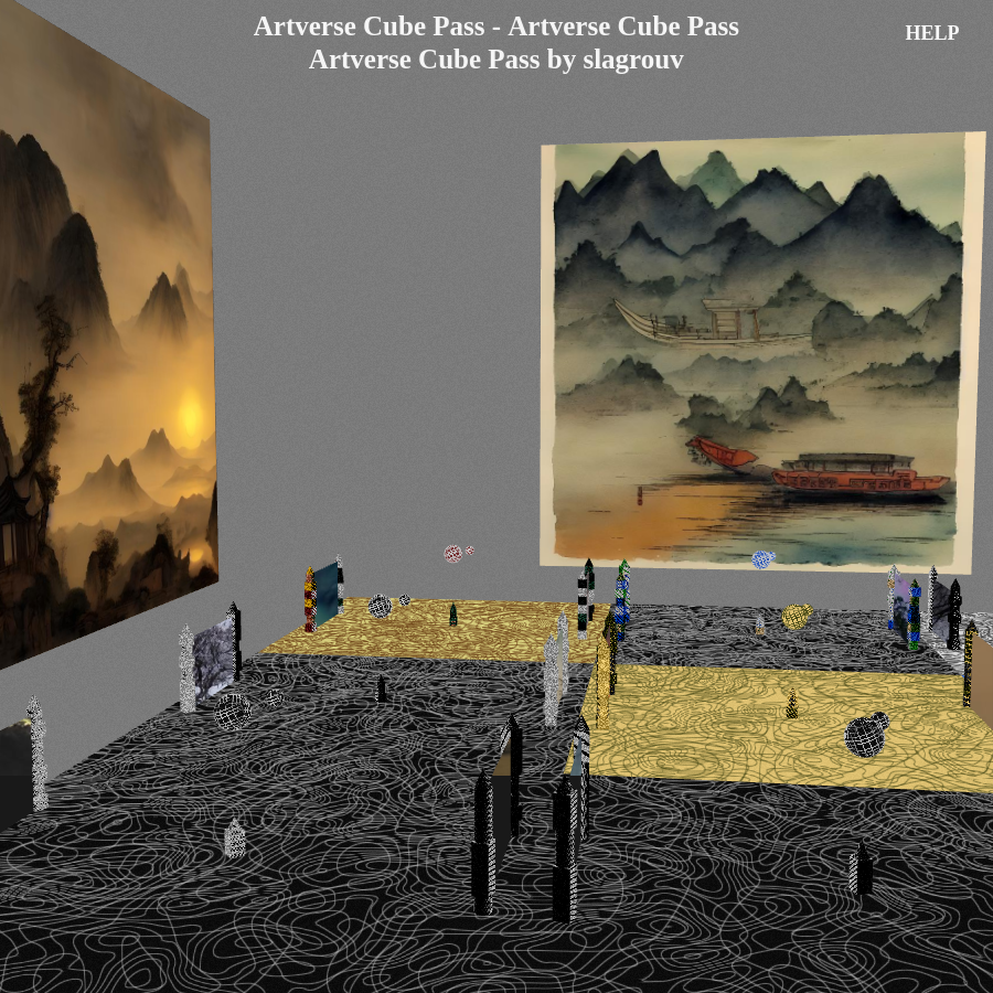 Artverse Cube Pass #9 static token preview